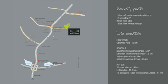 Location Map - Embassy Boulevard